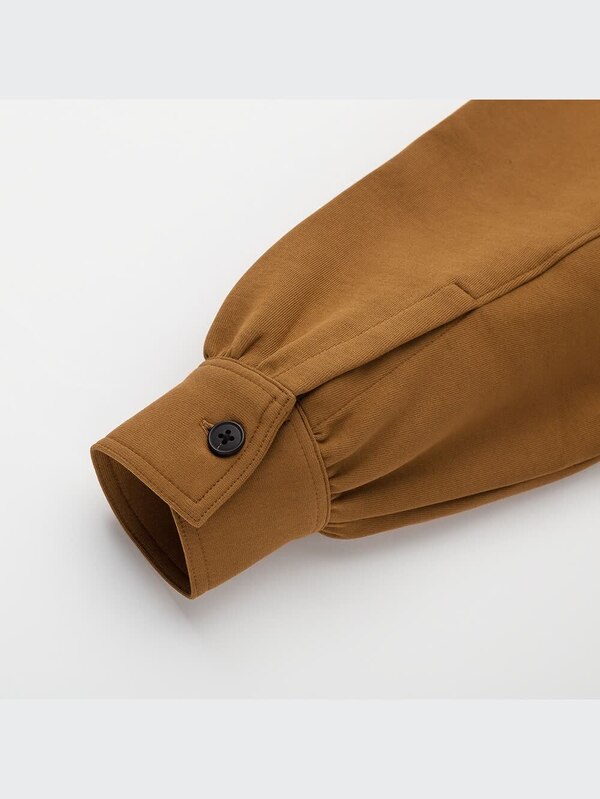 ジャージーベルテッドワンピース（長袖）