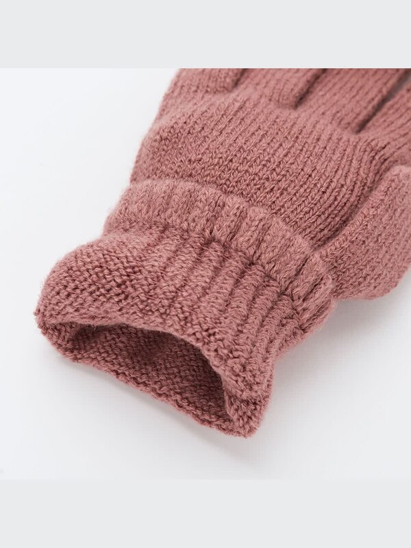 GIRLS ヒートテックニットグローブ