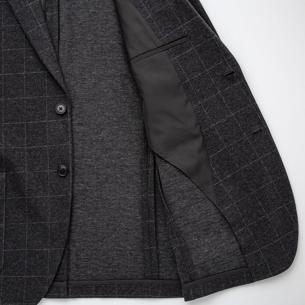 コンフォートジャケット 丈標準 ガンクラブチェック Men ユニクロ