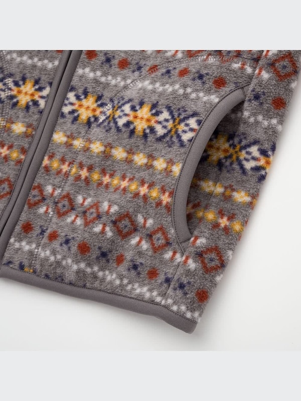 プリントフリースフルジップジャケット（長袖）