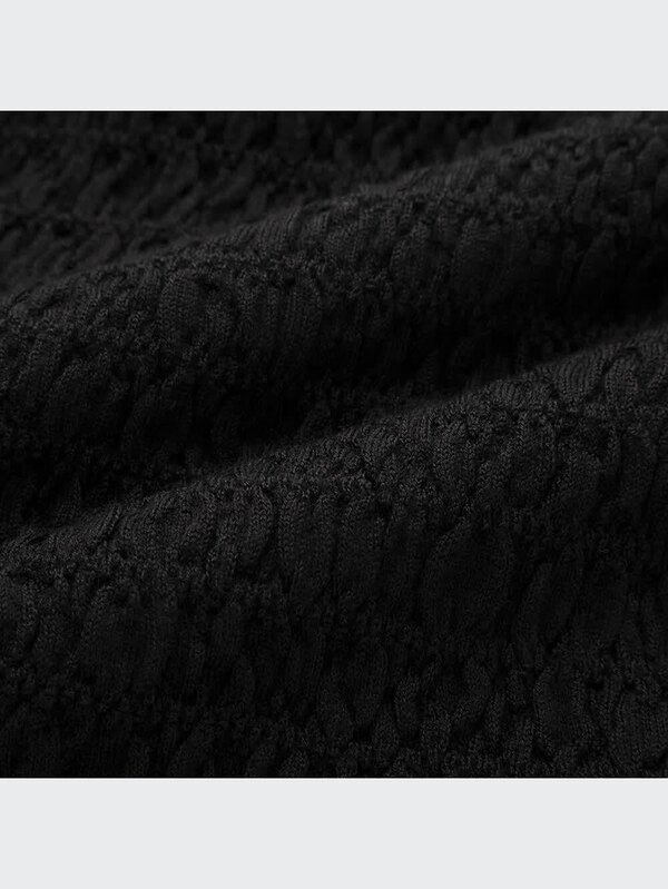 メリノブレンドシャーリングセーター（長袖）