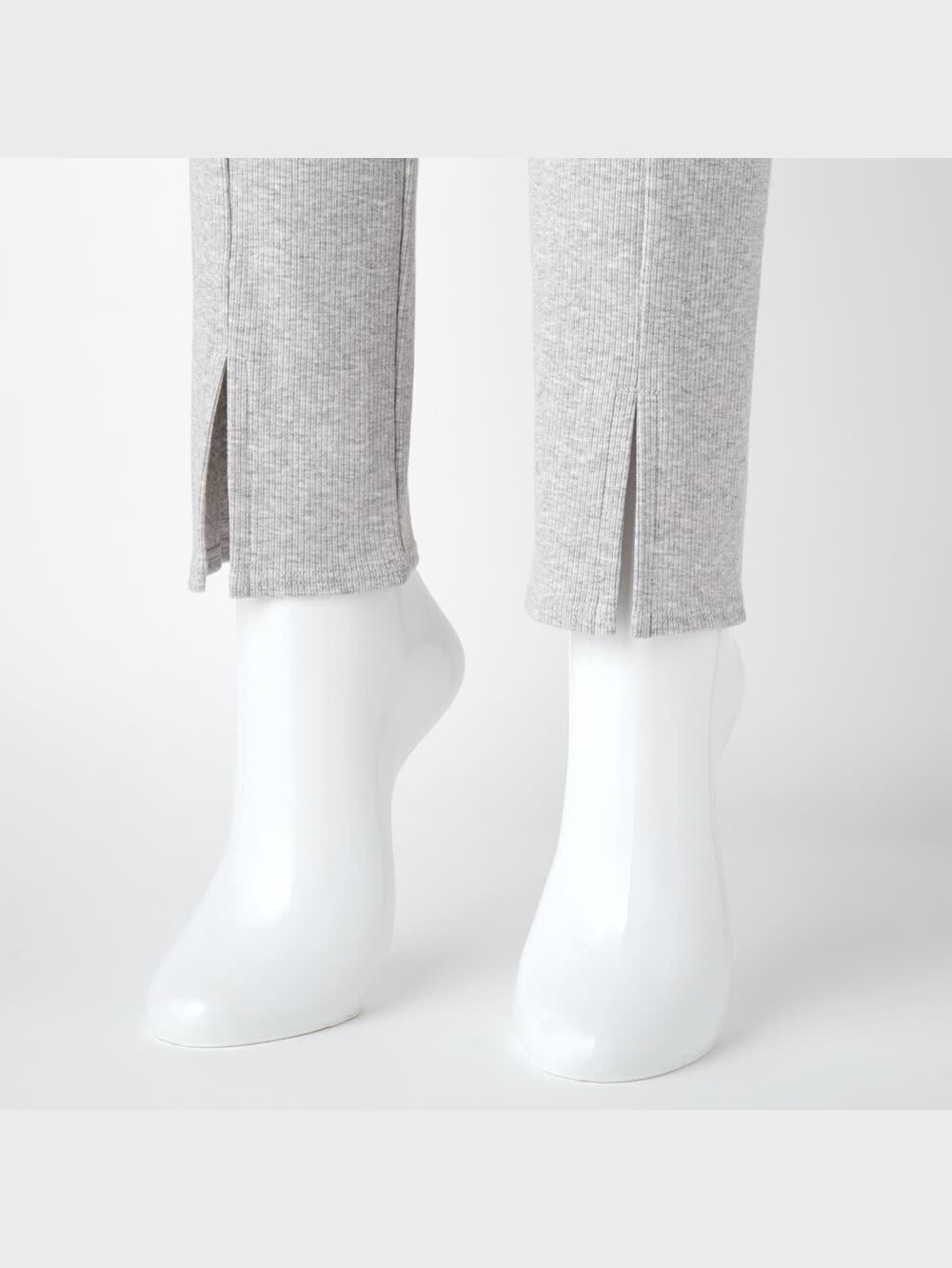 しば助様　3点おまとめ商品 ユニクロ公式 | リブフロントスリットレギンス（10分丈）