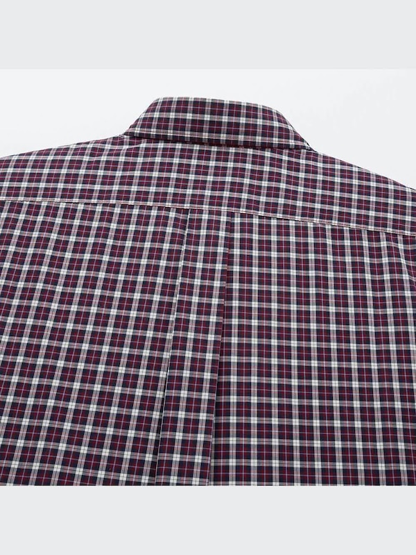 エクストラファインコットンブロードチェックシャツ（ボタンダウンカラー・長袖）