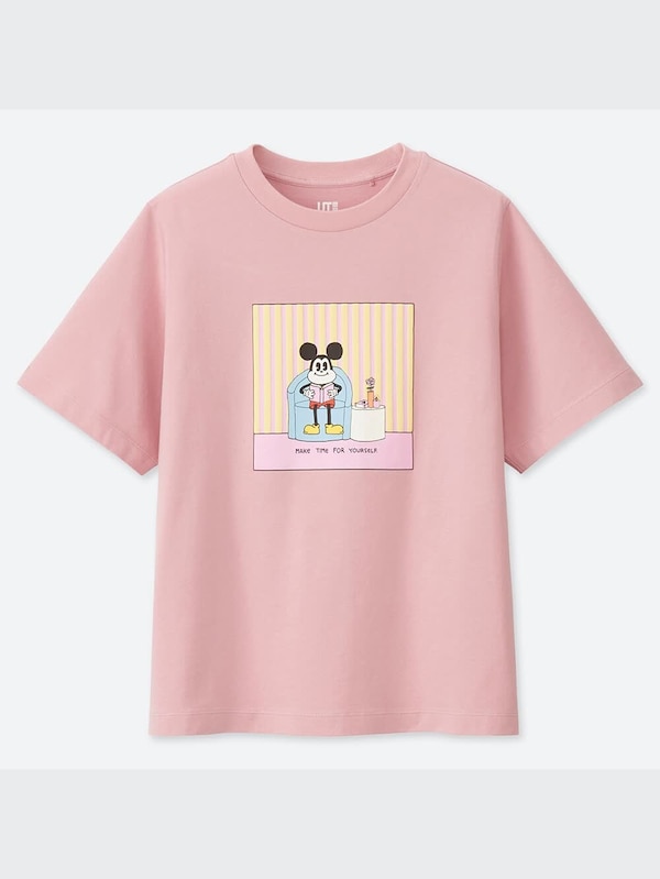 ミッキー アート UT エスター・キム（グラフィックTシャツ・半袖）