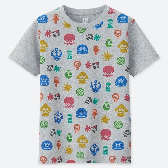 Kids スプラトゥーン Ut グラフィックtシャツ 半袖 Kids ユニクロ