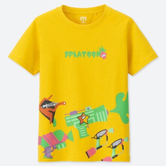 Kids スプラトゥーン Ut グラフィックtシャツ 半袖 Kids ユニクロ