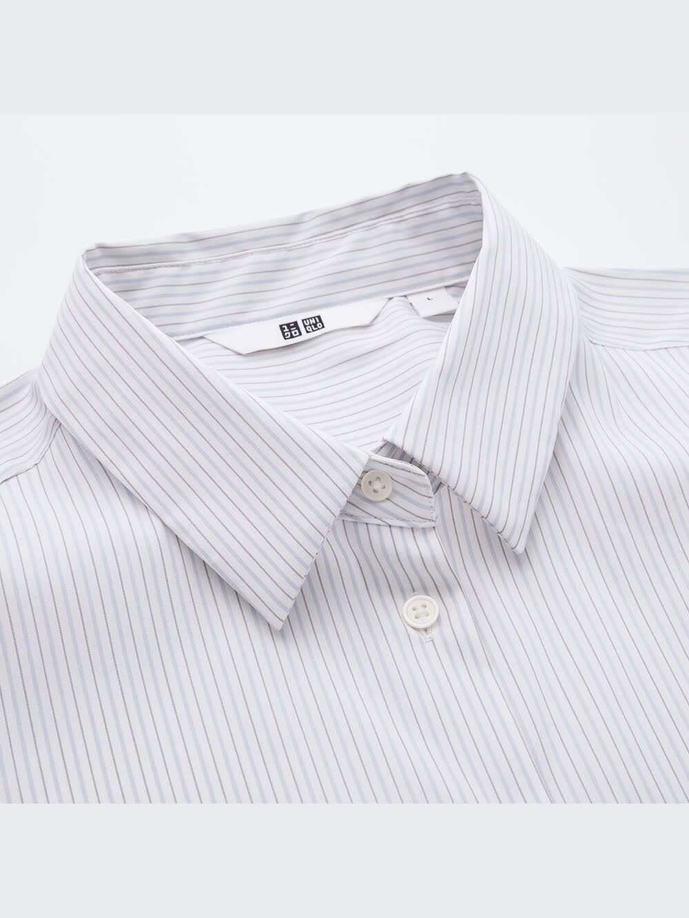 ユニクロ公式 | スーピマコットンストレッチストライプシャツ（長袖）