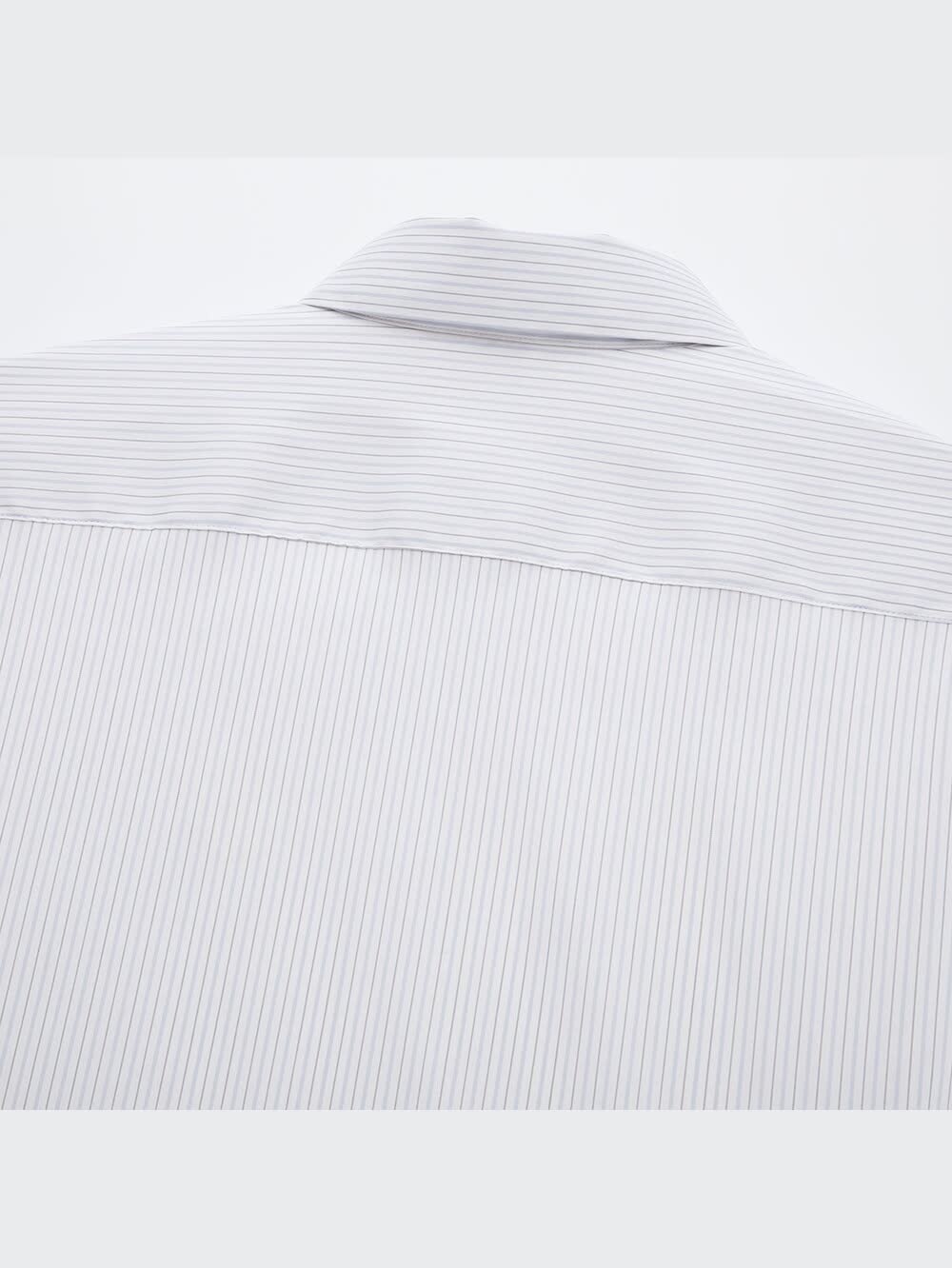 ユニクロ公式 | スーピマコットンストレッチストライプシャツ（長袖）