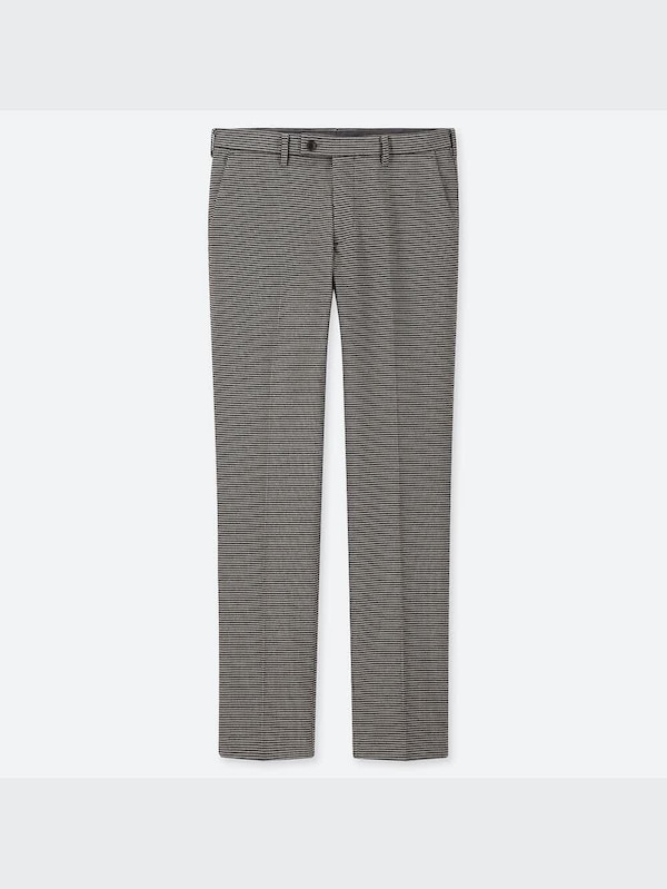 ヒートテックストレッチスリムフィットパンツ（チドリ・丈標準85cm）