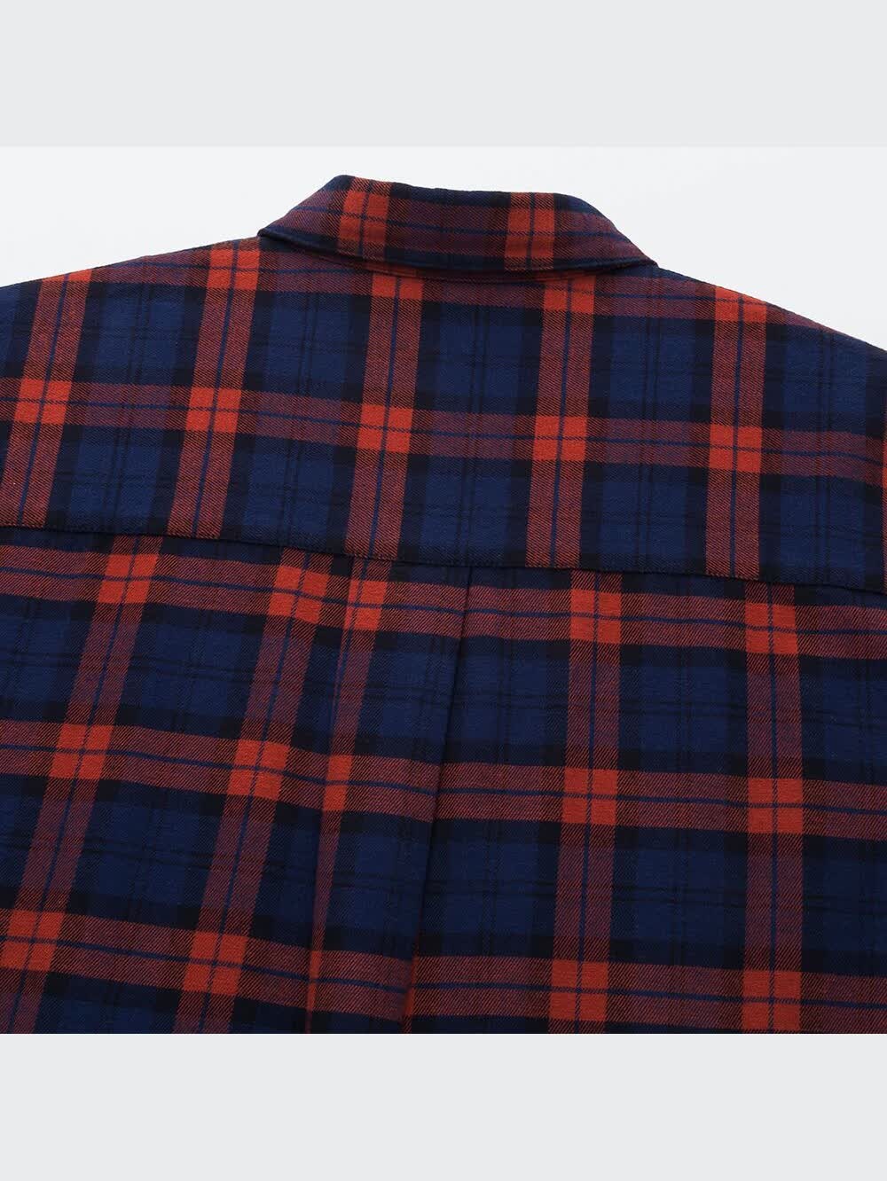 3点 まとめ商品 464-0006 ユニクロ公式 | フランネルチェックスキッパーシャツ（長袖）