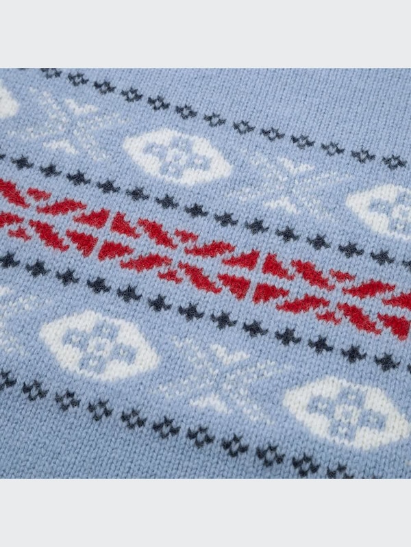 ラムブレンドクルーネックセーター（長袖）