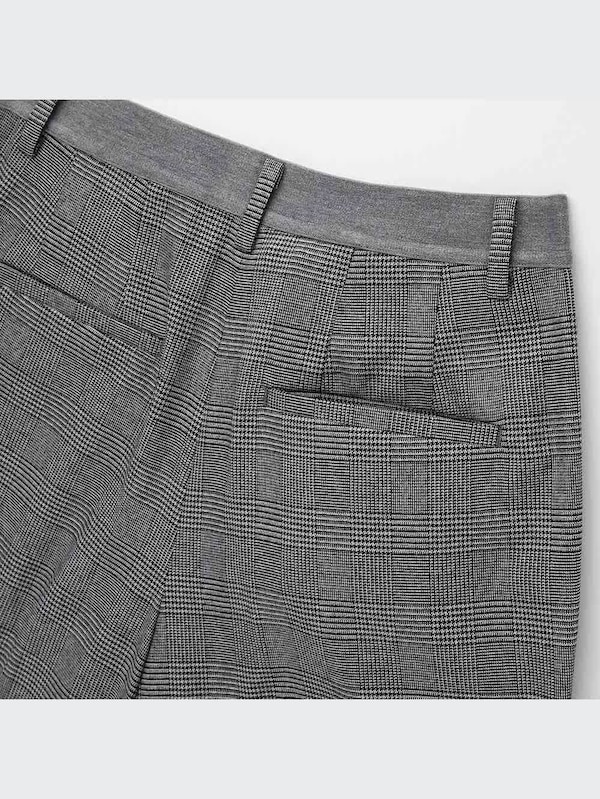 EZYアンクルパンツ（グレンチェック・丈標準66～68cm）