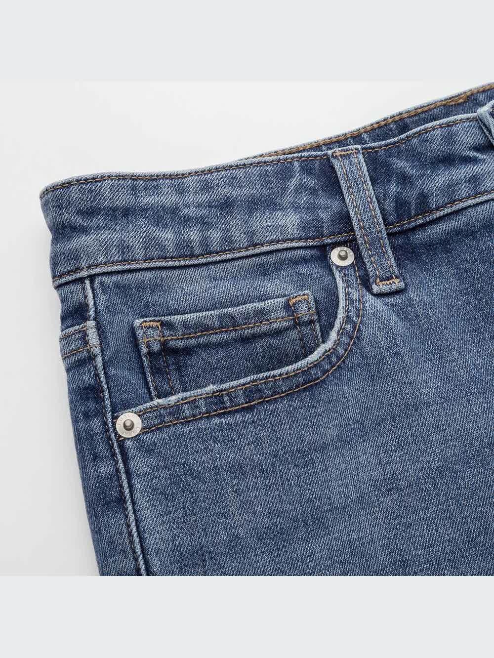 たつや HighClass起毛CLASSIC 3ｘ3ｍｍオーダー料込 ユニクロ公式 | ハイライズスキニーフレアアンクルジーンズ（丈長め73cm）