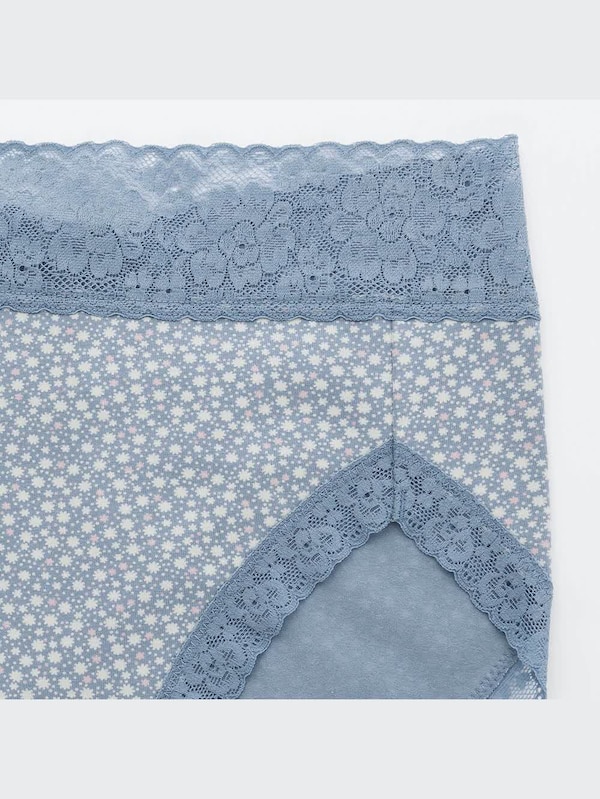 ショーツ（ミニフラワー・ジャストウェスト）