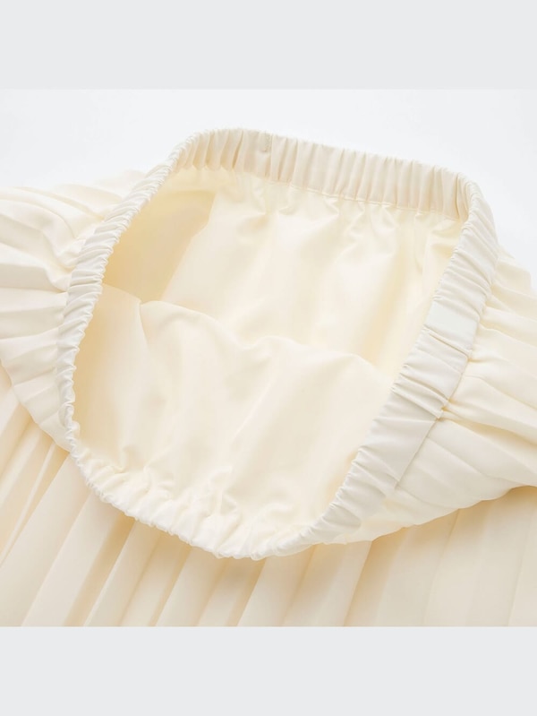 プリーツロングスカート（丈短め75～79cm）