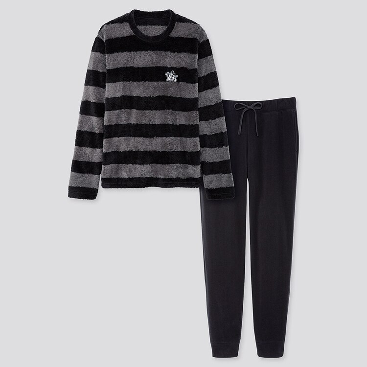 ユニクロ公式 ディズニー ホリデー コレクション フリースセット ミッキー 長袖