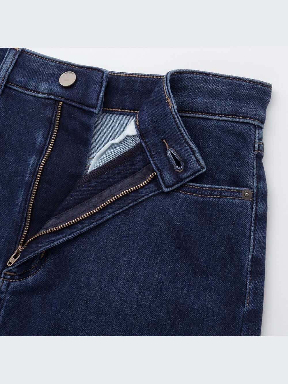 ユニクロ公式 | デニムミディスカート（丈短め70.5～73.5cm）