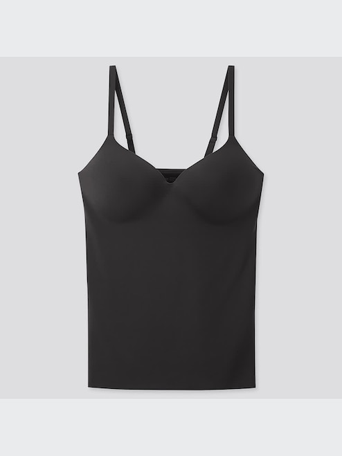 V Neck Camisole Bralette Top WOMEN'S SEAMLESS V NECK BRA CAMISOLE