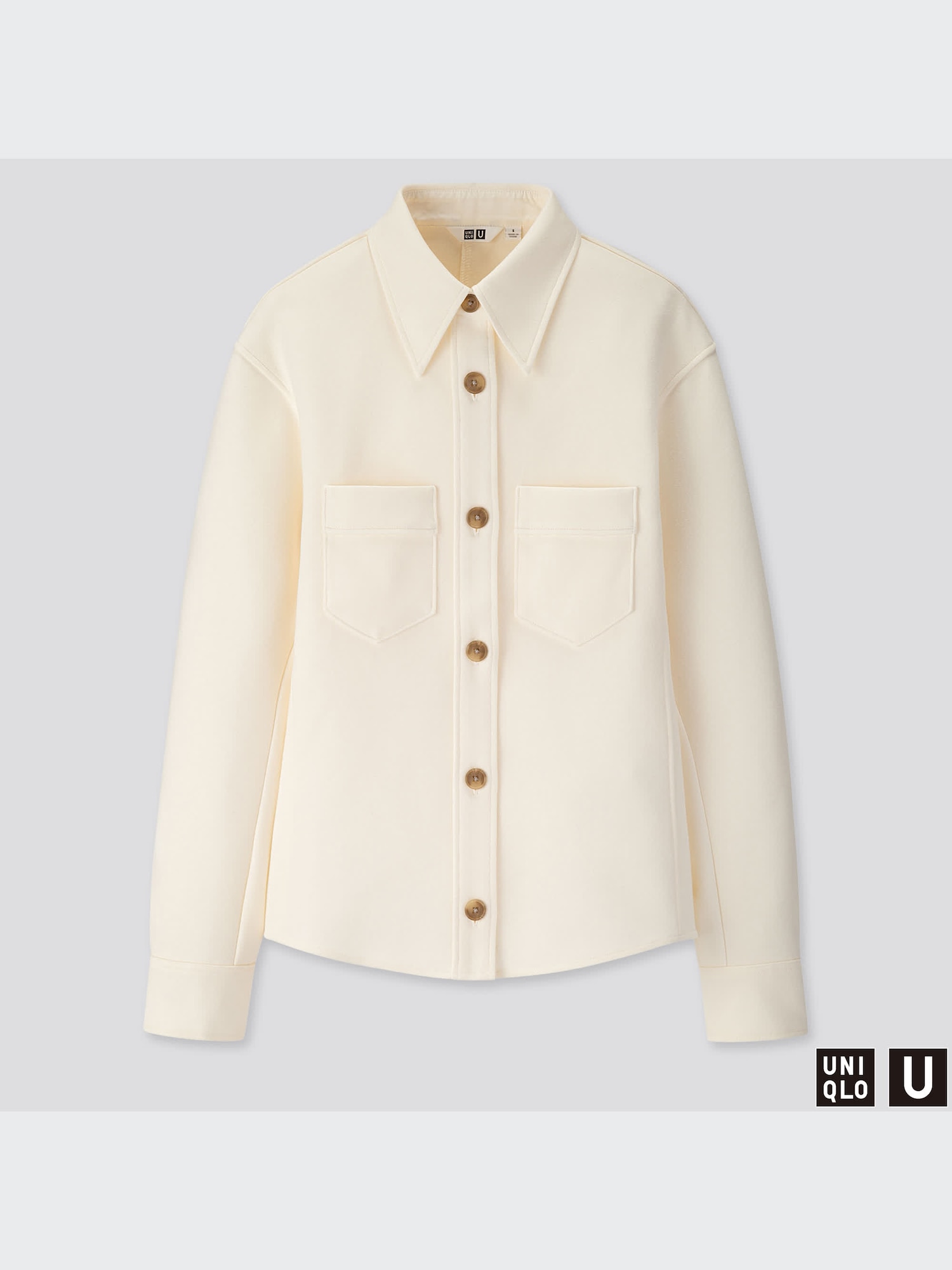 UNIQLO - UNIQLO U ジャージーダブルポケットシャツ ユニクロ