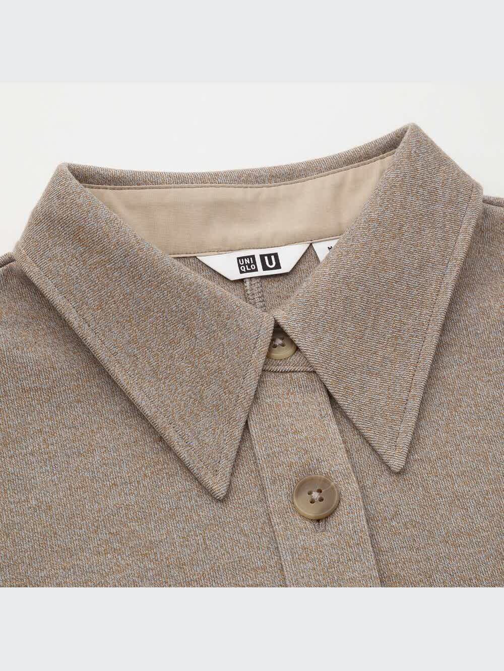 UNIQLO - UNIQLO U ジャージーダブルポケットシャツ ユニクロ