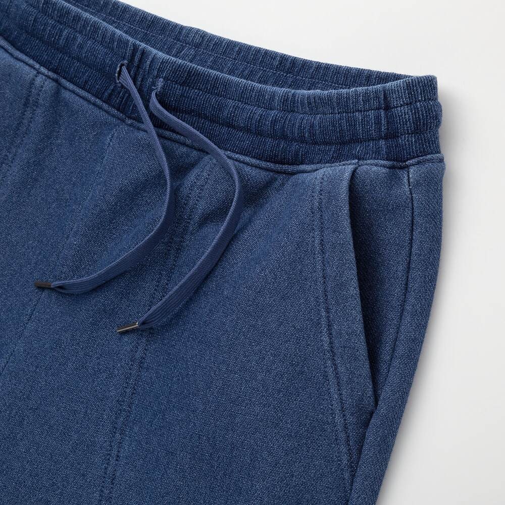デニムジャージーボアパンツ 丈長め70 72cm Women ユニクロ デニムジャージーボアパンツ 丈長め70 72cm Women ユニクロ