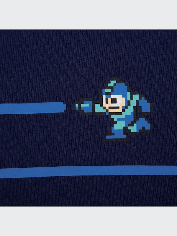 ザ ゲームピクセルズ UT ロックマン（グラフィックTシャツ・半袖）