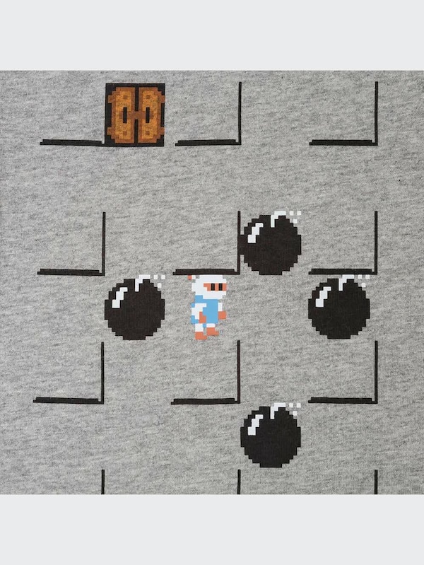 ザ ゲームピクセルズ UT ボンバーマン（グラフィックTシャツ・半袖）