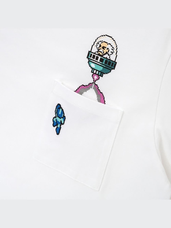 ザ ゲームピクセルズ UT ロックマン（グラフィックTシャツ・半袖）