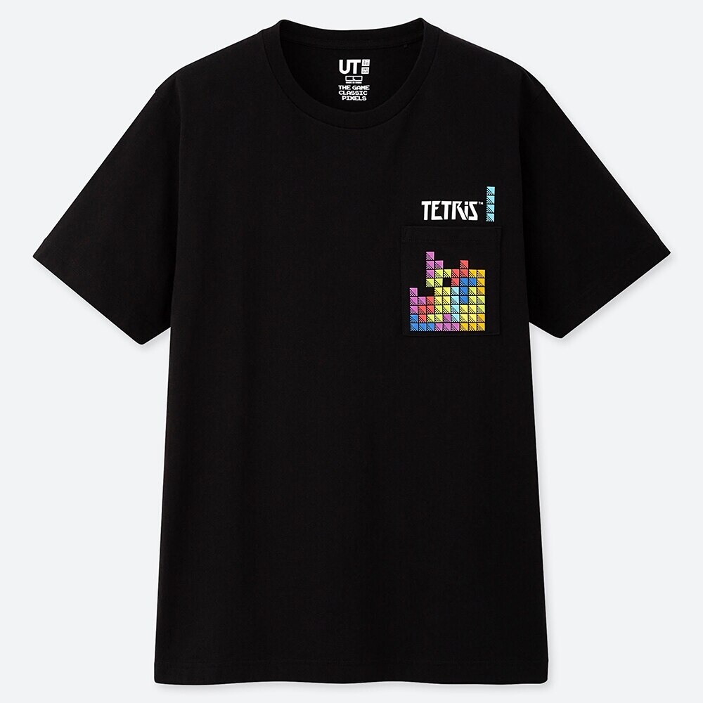 ザ ゲームピクセルズ Ut テトリス グラフィックtシャツ 半袖 Men ユニクロ