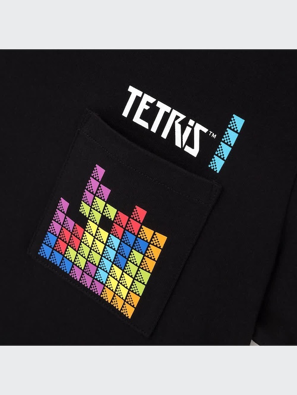 ザ ゲームピクセルズ UT テトリス（グラフィックTシャツ・半袖）
