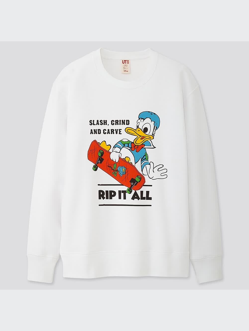 ユニクロ公式 | ミッキー アート スウェットシャツ 高木耕一郎（長袖）