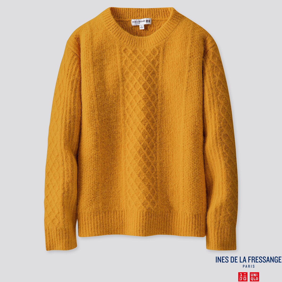 ミドルゲージクルーネックセーター 長袖 Women ユニクロ