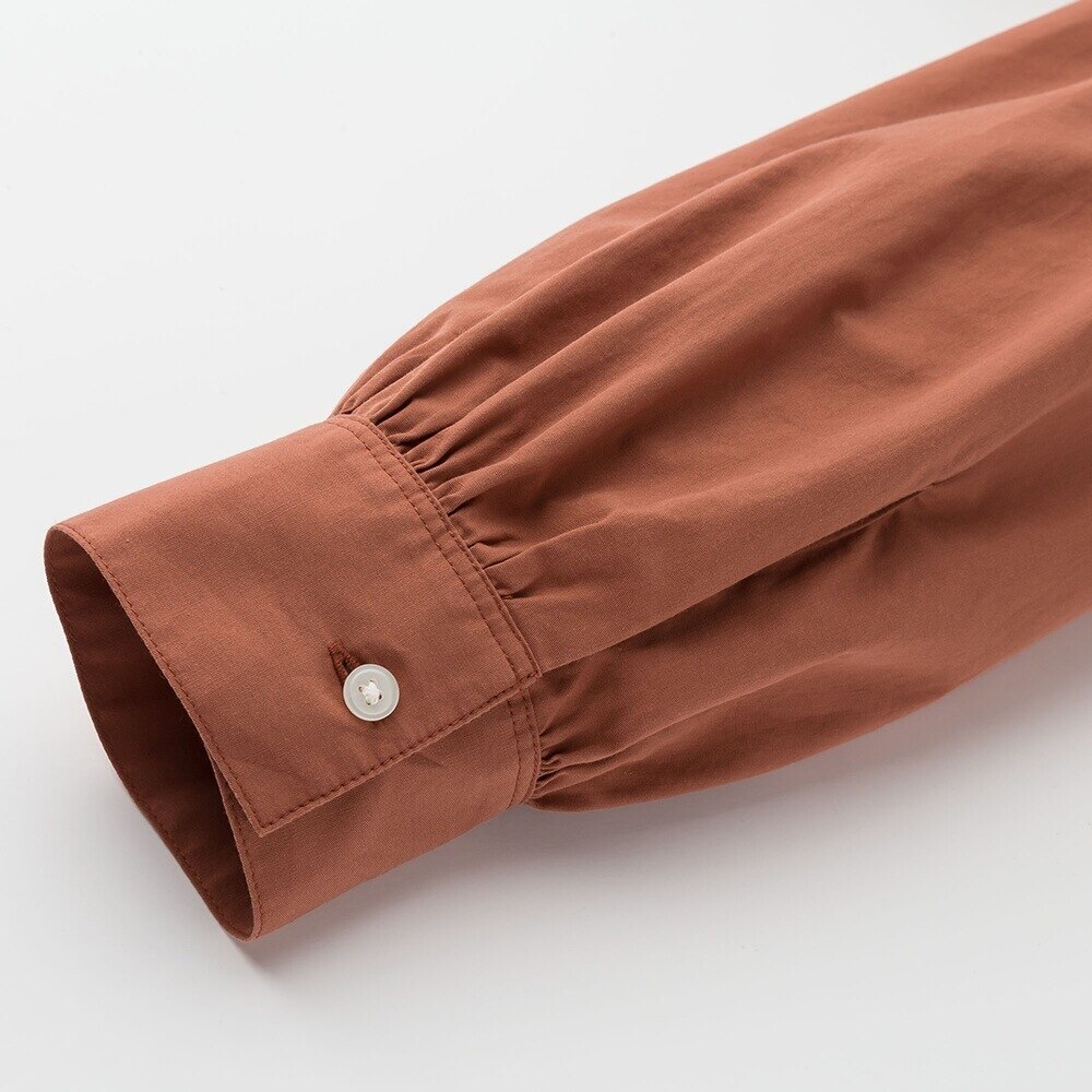 ハイネックボリュームスリーブブラウス 長袖 Women ユニクロ