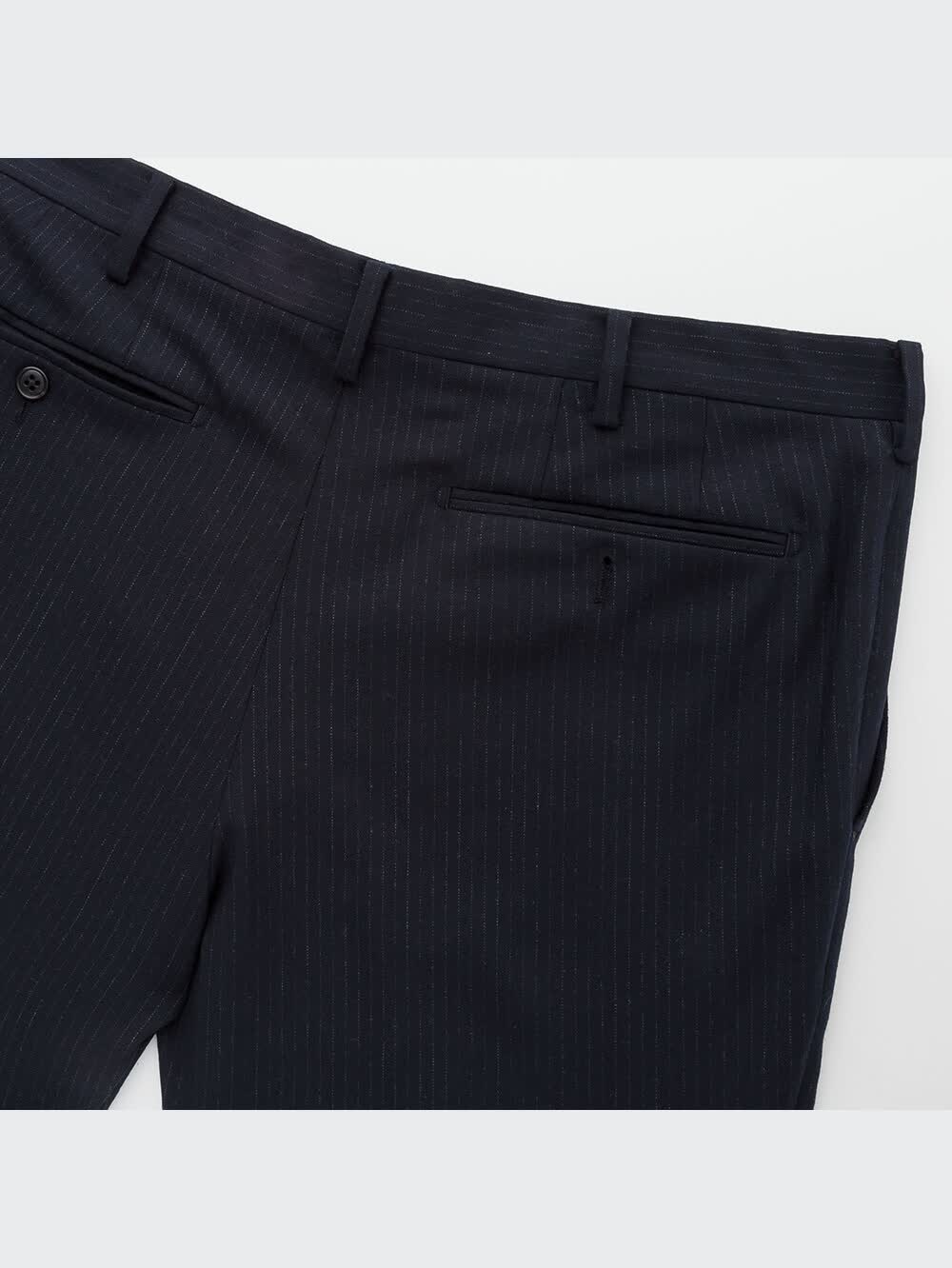 ユニクロ公式 | ストレッチウールスリムフィットパンツ（ストライプ）