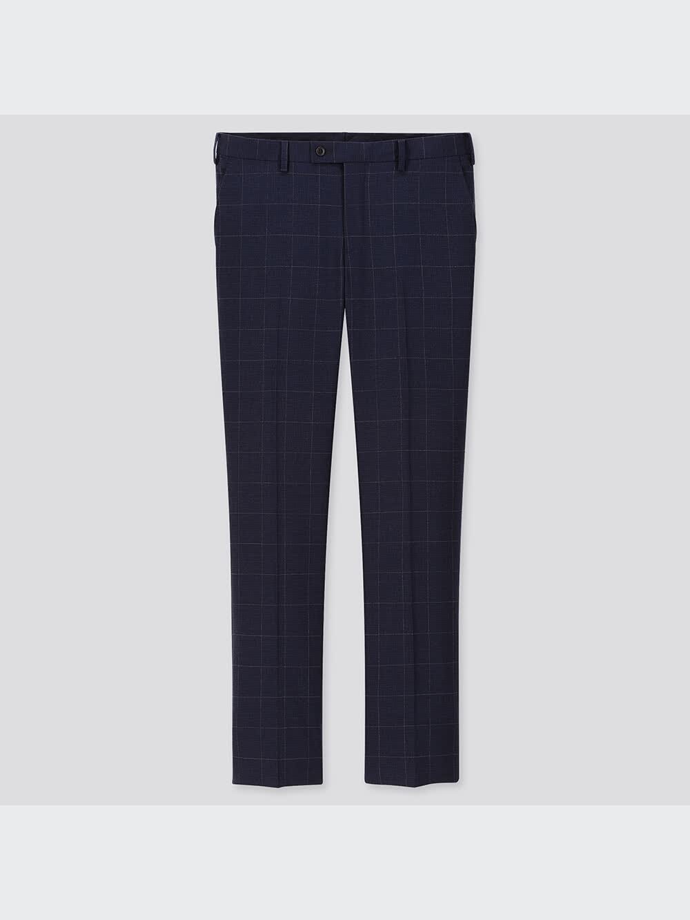 ユニクロ公式 | ストレッチウールスリムフィットパンツ（ウィンドウペン）