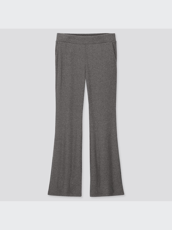 リブフレアパンツ（丈標準68.5～70.5cm）