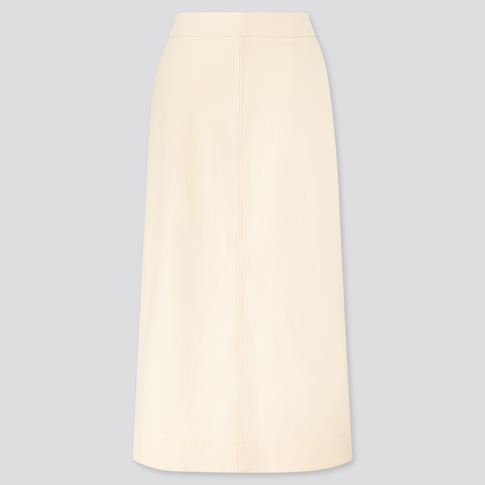 uniqlo denim jersey skirt