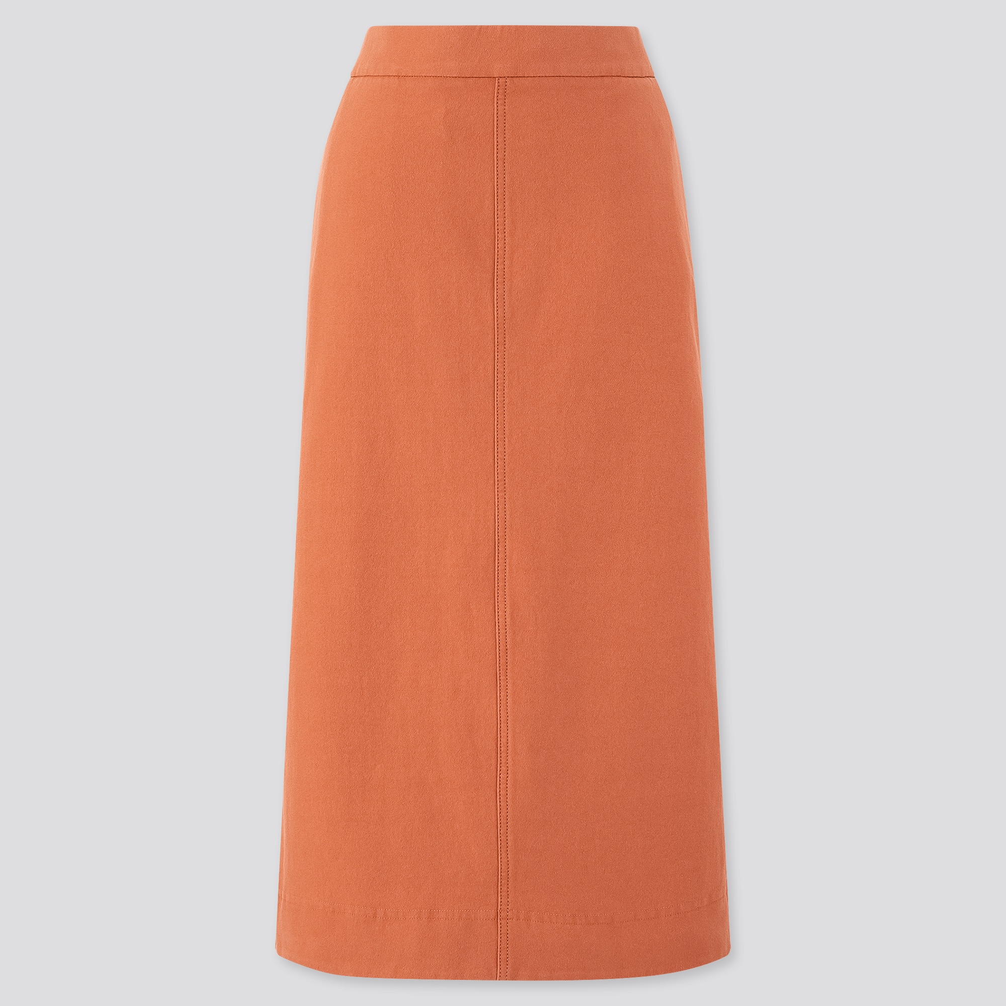 ユニクロ公式 | デニムジャージースカート（丈標準73.5～77.5㎝）