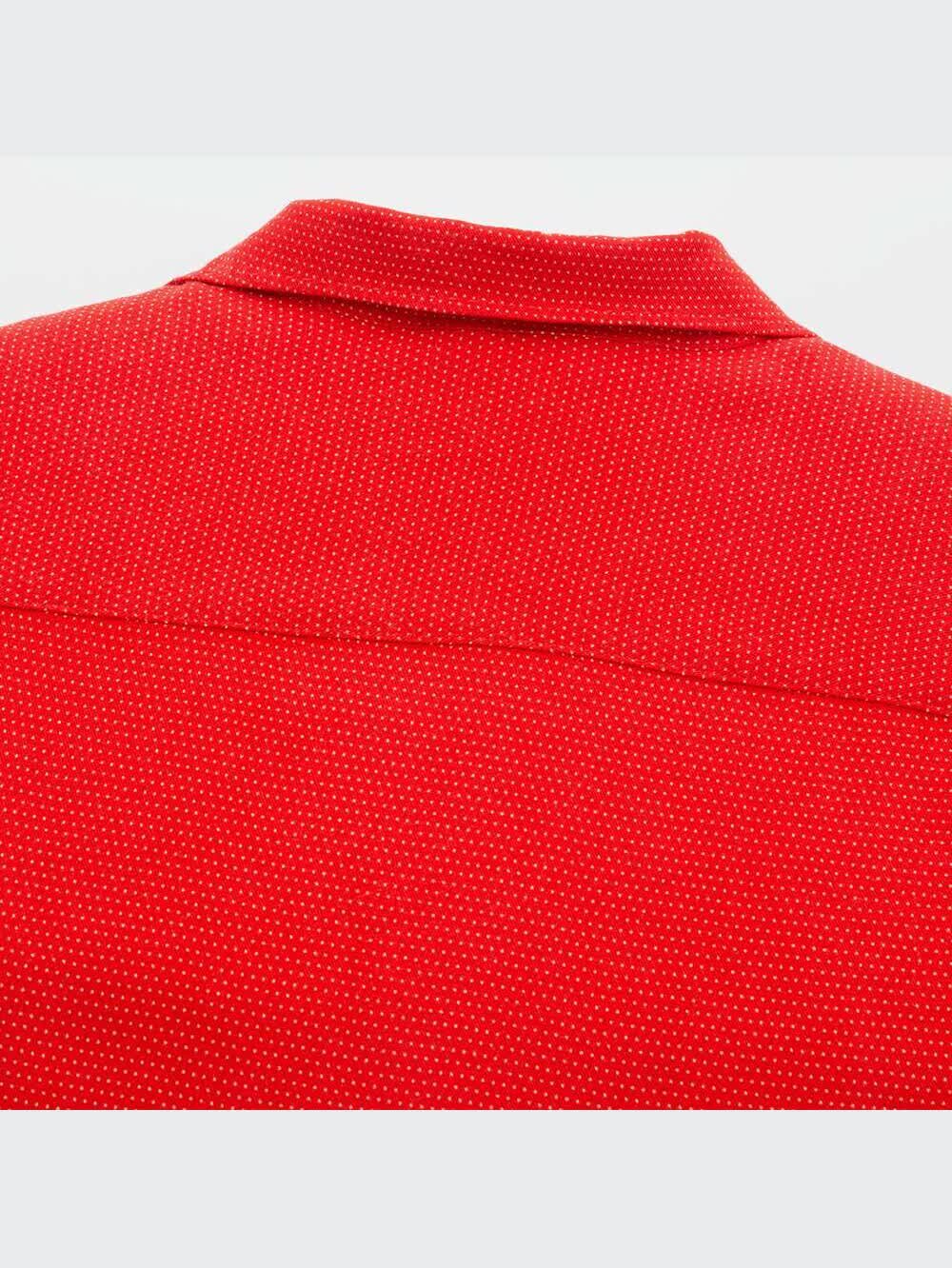 K☆106 りょう ユニクロ公式 | レーヨンプリントシャツワンピース（長袖）