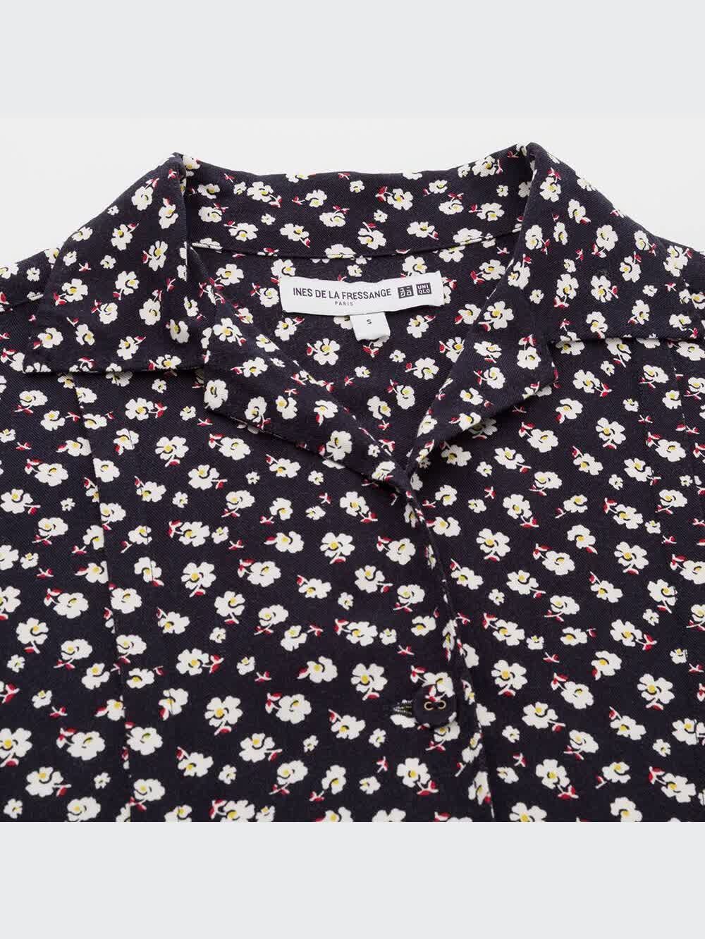 takuさん専用① ユニクロ公式 | レーヨンプリントシャツワンピース（長袖）