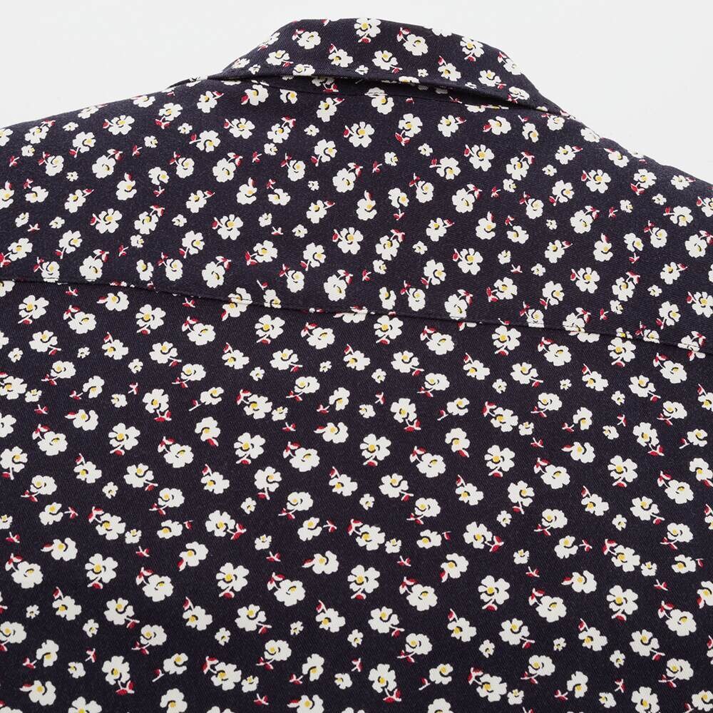 レーヨンプリントシャツワンピース 長袖 Women ユニクロ