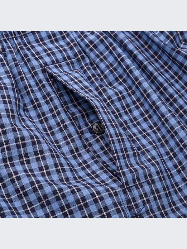 チェックトランクス（前開き）