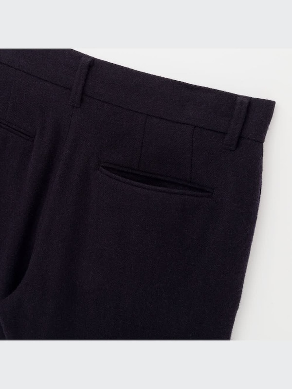 ソフトツイードワイドパンツ