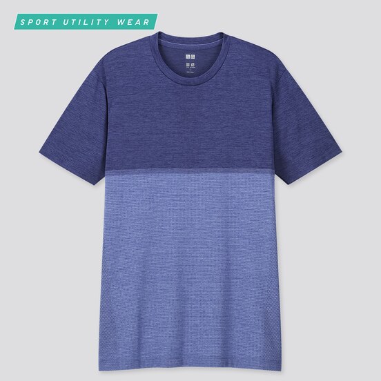 ドライexクルーネックt カラーブロック 半袖 Men ユニクロ