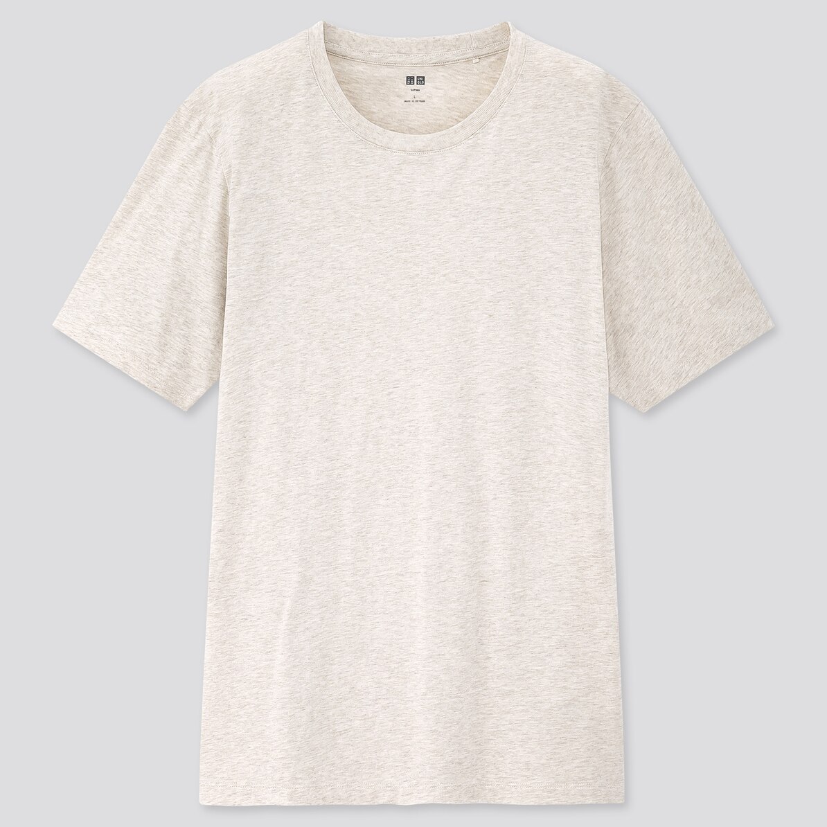 スーピマコットンクルーネックt 半袖 Men ユニクロ