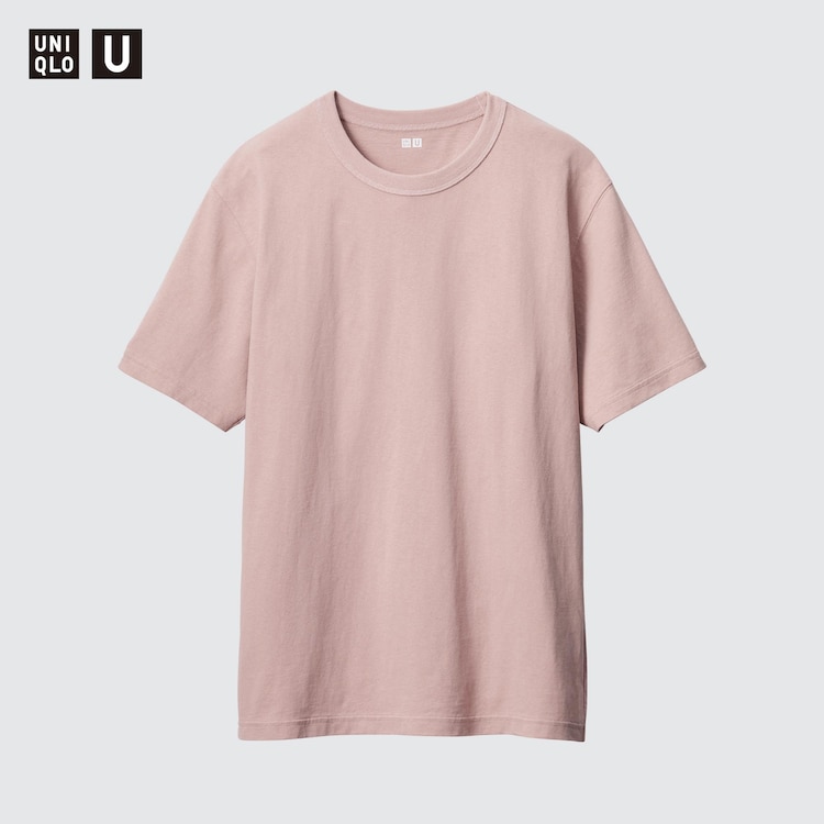 UNIQLO ユニクロ 七分袖 ライトグリーン カットソー Tシャツ Mサイズ
