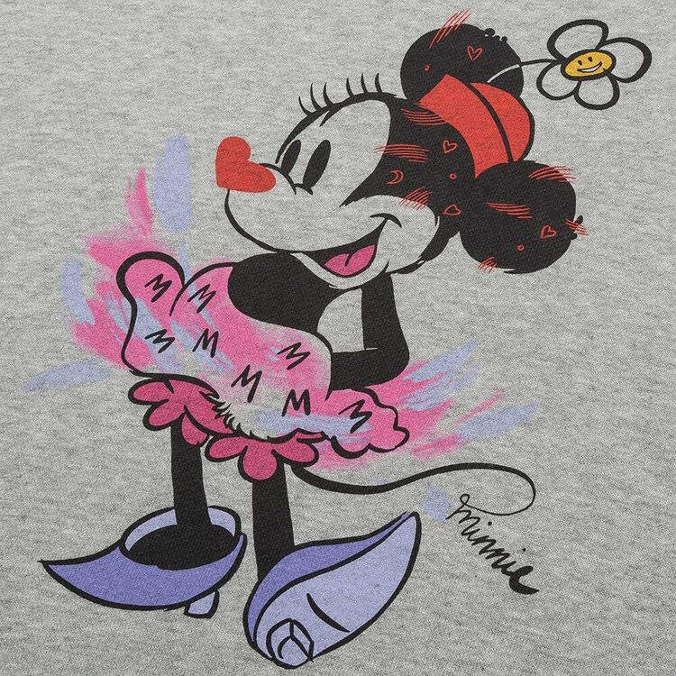 ユニクロ公式 ミッキー アート スウェットフーデッドワンピース ダニー サングラ 長袖