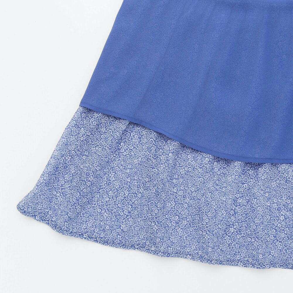 プリントティアードロングワンピース ノースリーブ Women ユニクロ