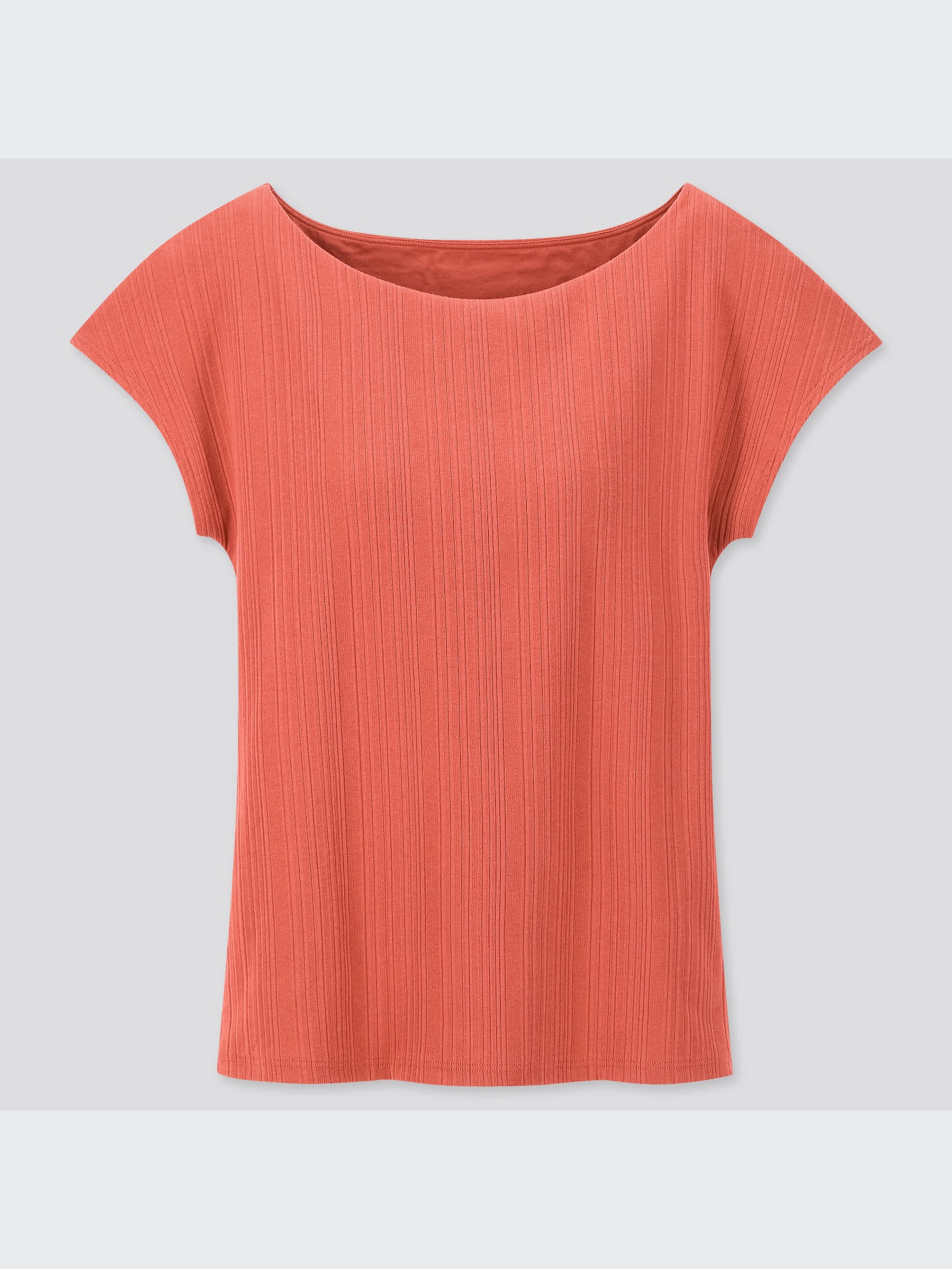 maiamigirlzzzzz様　〜専用〜 ユニクロ公式 | リブボートネックフレンチスリーブブラT