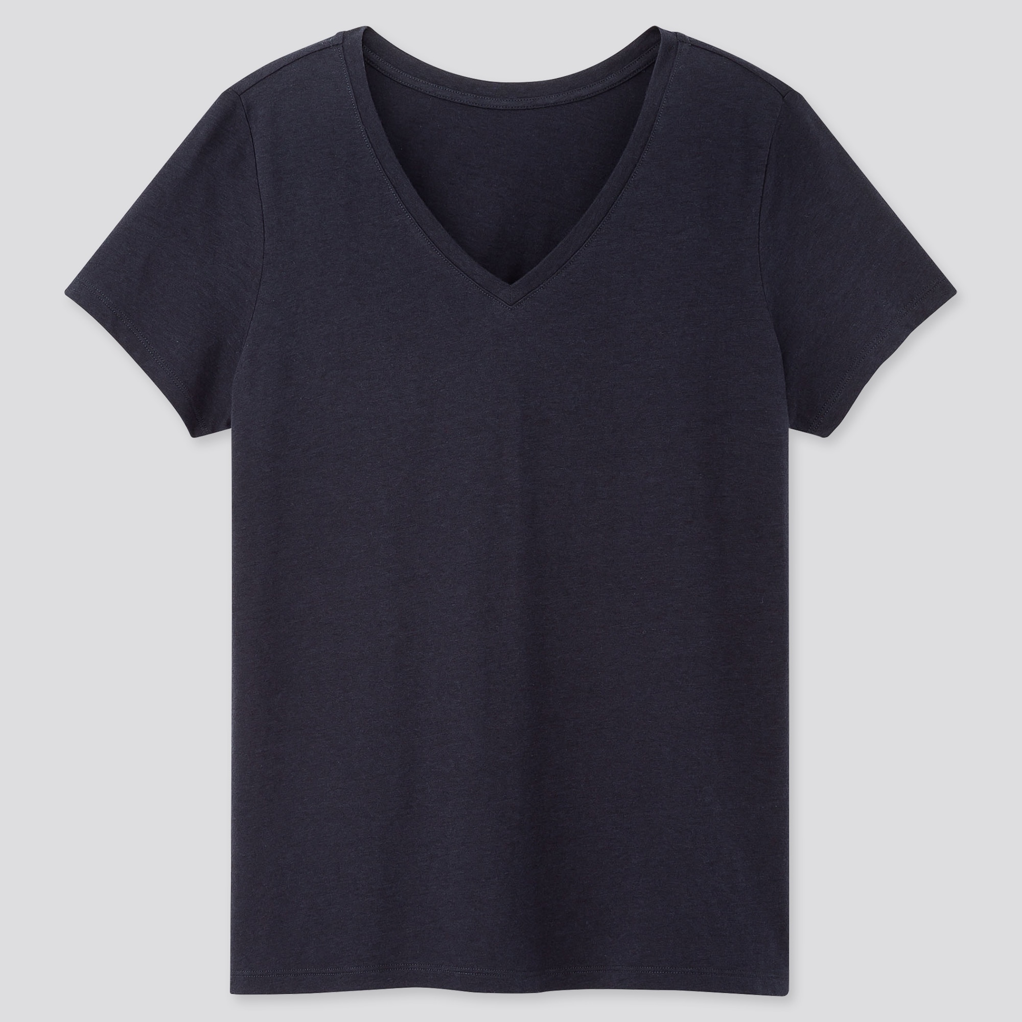 V neck 2025 t shirt uniqlo